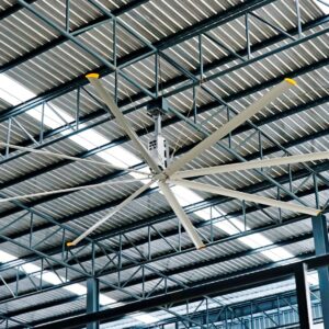 Основные преимущества вентиляторов HVLS