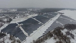Альтернативная энергетика - в Винницкой области запустили новую солнечную электростанцию