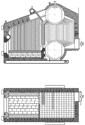 Чертеж котла Е-1,0-9-1М