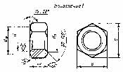 ГОСТ 5915-70 - Гайки шестигранные класа точности В