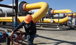 Излишки природного газа в хранилищах Украины после отопительного сезона