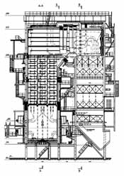 Чертеж парогенератора (котла) ТГМП-314