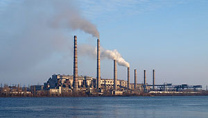 Приднепровская ТЭС приостановила работу для накопления запасов угля
